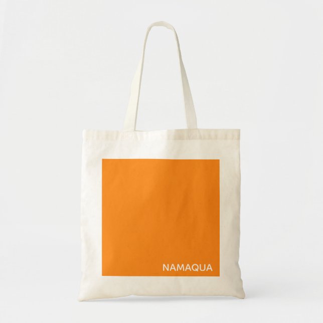 Name Namaqua orange Tragetasche (Vorne)