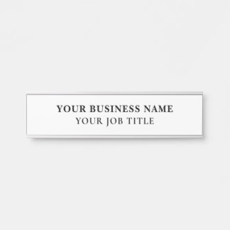 Name Name Name Name Mitarbeiter Office Türzeichen  Türschild