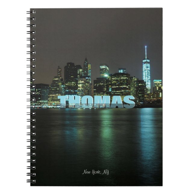 Name New- York CitySkyline-| Notizblock (Vorderseite)