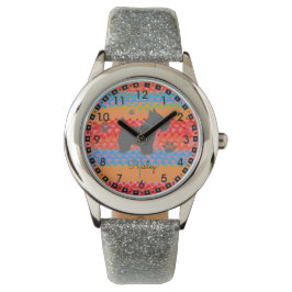 Name niedliche Mädels Sonderling hinzufügen Armbanduhr