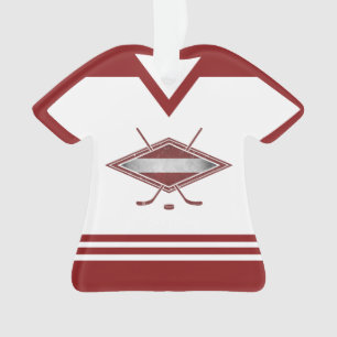 Name & Nummer Jersey Lettland Logo Ornament