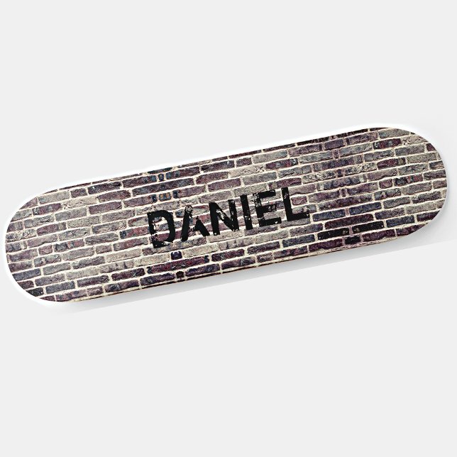 Name oder Initialen auf Brick hinzufügen Skateboard (Von Creator hochgeladen)