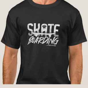 Name oder Text hinzufügen - SKATE Boarding T-Shirt