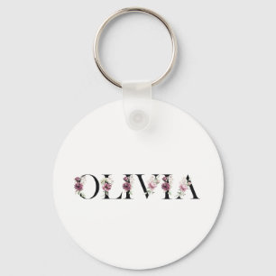 Name Olivia Schlüsselanhänger