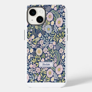 Name Pastel Blooms Case-Mate iPhone 14 Hülle