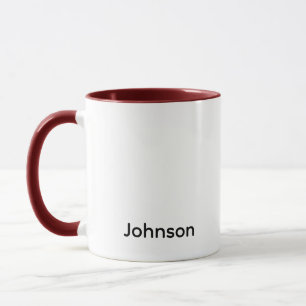 Name personalisieren tasse