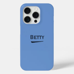 Name Personalisiert Dark on Cornflower Blue Case-Mate iPhone Hülle
