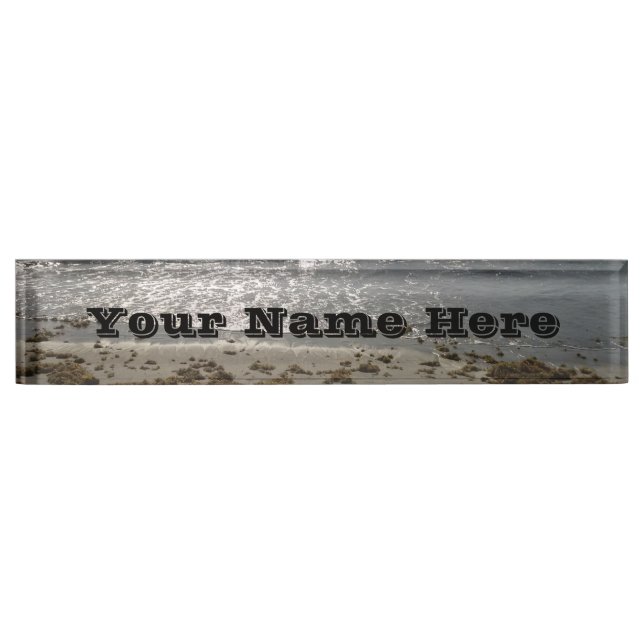 Name Plakat des Beach Desk Namensplakette (Vorderseite)