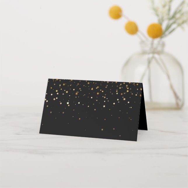 Name Platzkarte Starry Night (Vorderseite)