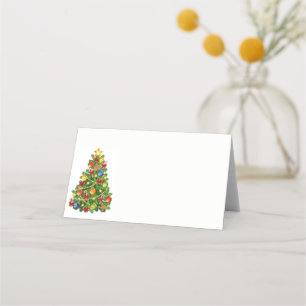 Name Platzkarte-Weihnachtsbaum Platzkarte