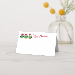 Name Platzkarte-Weihnachtspinguine Platzkarte