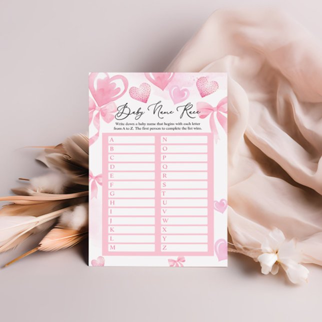 Name Race Baby ShowValentines Spielkarte (Von Creator hochgeladen)