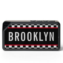Name Racing Red White Black Checkerboard Muster