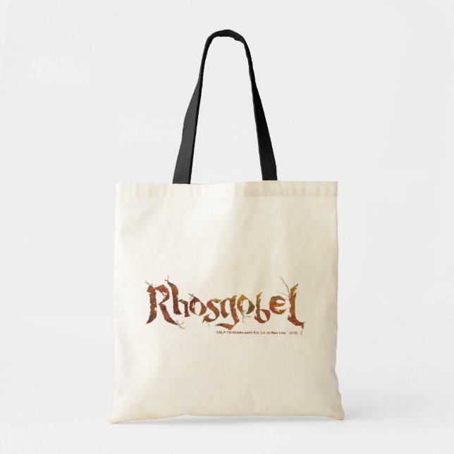 Name Rhosgobel Tragetasche (Vorne)