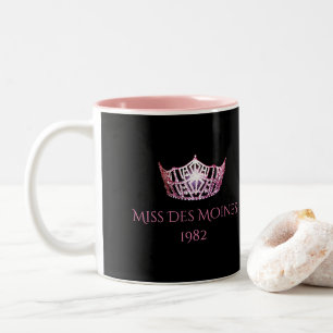 Name-Rosa-Kronen-Tasse Art Fräuleins Amerika Zweifarbige Tasse