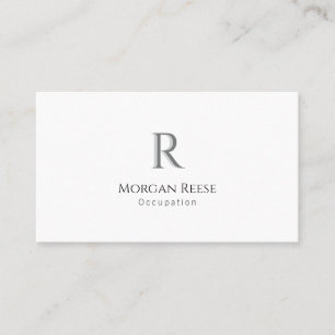 Name, Schattenmonogramm, Erstellen Sie Ihren QR-Co Visitenkarte