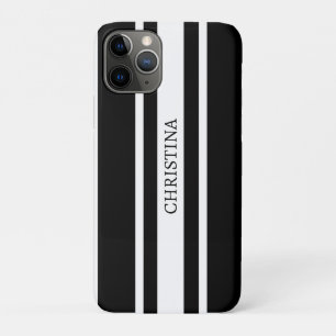 Name Schwarz Design, Benutzerdefinierter Name Schw Case-Mate iPhone Hülle