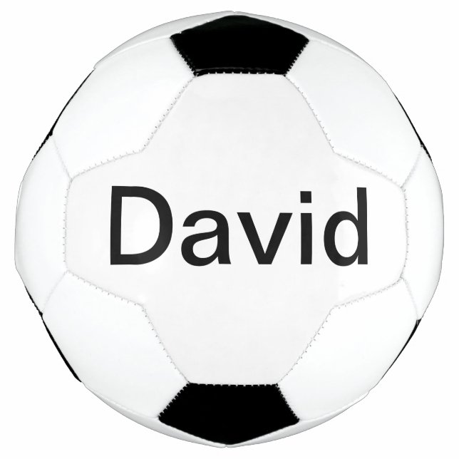 Name Soccer Ball (Vorderseite)
