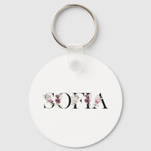 Name Sofia. Schlüsselanhänger
