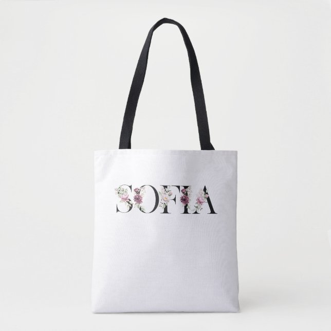 Name Sofia. Tasche (Vorderseite)