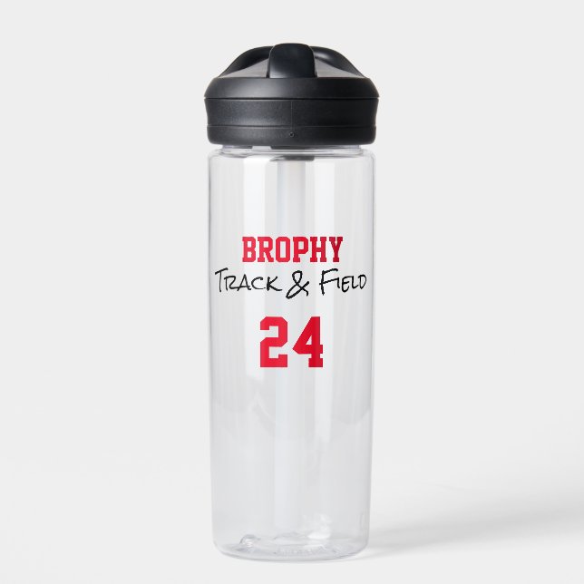 NAME SPORT SPORT NUMMER Jahr Teamgeist Trinkflasche (Vorderseite)