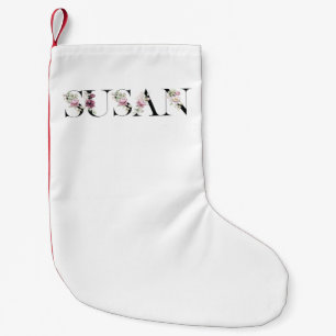 Name Susan Kleiner Weihnachtsstrumpf