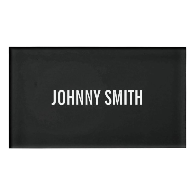 Name-Tag Namenschild (Vorderseite)