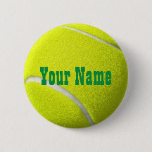 Name-Tag-Tennisball-Schaltfläche