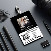 Name Tags nice qr Medien drücken ID Abzeichen