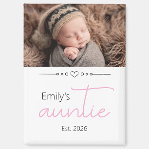 Name Tante Gegründetes Jahr Foto Schriftart Schrif Magnet