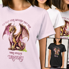 Name Text hinzufügen - nur hier, weil gesagt Drach T-Shirt