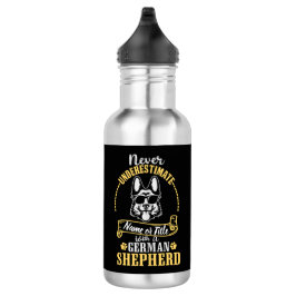 Name / Titel nie unterschätzt mit einem GSD Edelstahlflasche