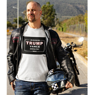 Name, Trump-Vance Collectible S - 4XL, weißer Wert T-Shirt