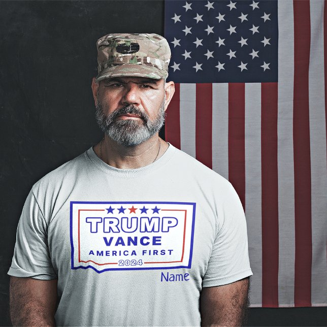 Name, Trump-Vance Keepake S - 6XL, White Unisex T-Shirt (Von Creator hochgeladen)