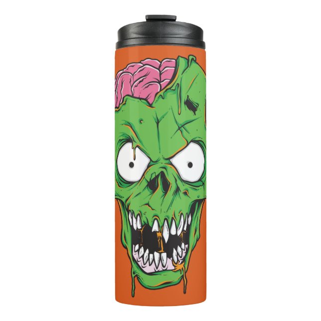 Name-u. Farbezombietrommel Thermosbecher (Vorderseite)