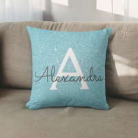 Name und Anfangsbuchstabe des aquamarinen blauen G