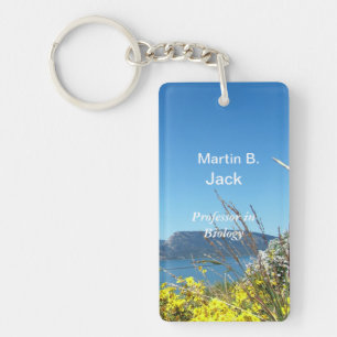 Name und berufliche Titel Schlüsselanhänger