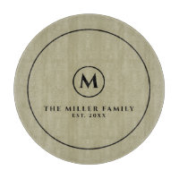 Name und Datum der Monogramm-Familie | Sage & Blac