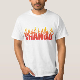 Name und Flammen der Shango 02 T-Shirt