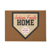 Name und Jahr der Zuhause-Plakate der Baseball-Fam