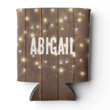 Name und Light String auf Oak