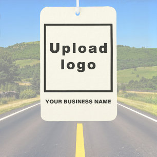 Name und Logo der Firma White Air Freshener Autolufterfrischer