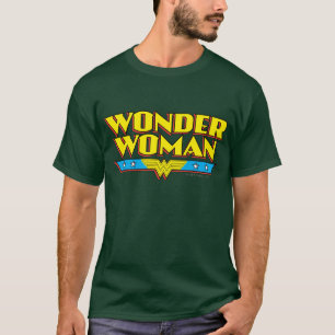 Name und Logo von Wonder Woman T-Shirt
