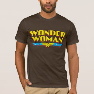 Name und Logo von Wonder Woman T-Shirt