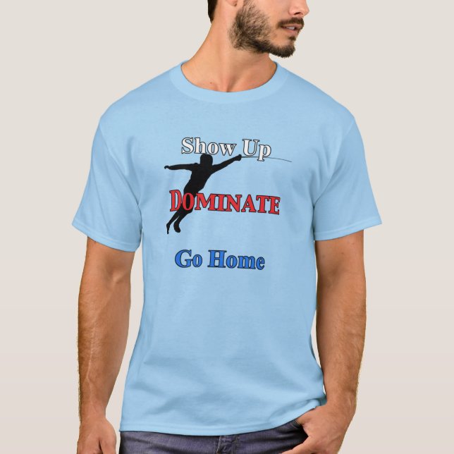 Name und Nummer auf der Rückseite Seriöser T - Shi T-Shirt (Vorderseite)