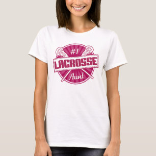 Name und Nummer der Lacrosse Tante Zurück T - Shir T-Shirt