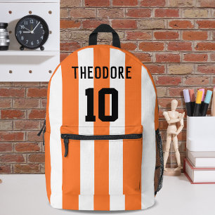 Name und Nummer des Sports Player Bedruckter Rucksack