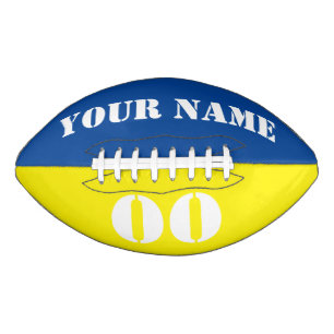 Name und Nummer Football