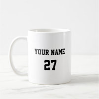 Name und Nummer Personalisiert