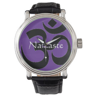 Name und OM-Symbolüberwachung Armbanduhr